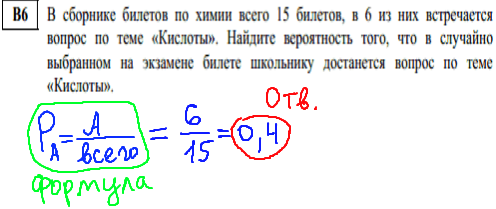 Математика егэ 2014 - решение досрочного варианта 2014, В6