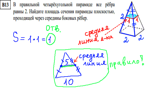 Математика егэ 2014 - решение досрочного варианта 2014, В13