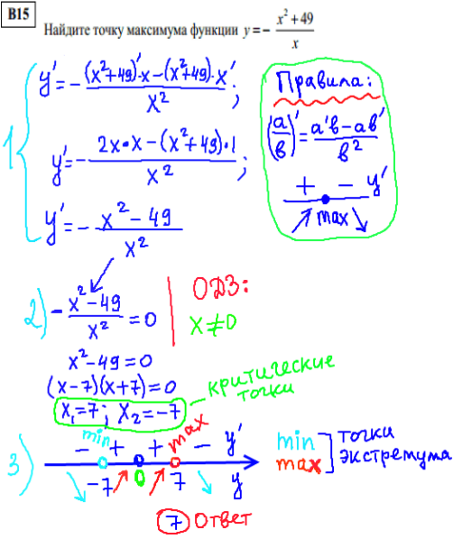 Математика егэ 2014 - решение тренировочного варианта, В15